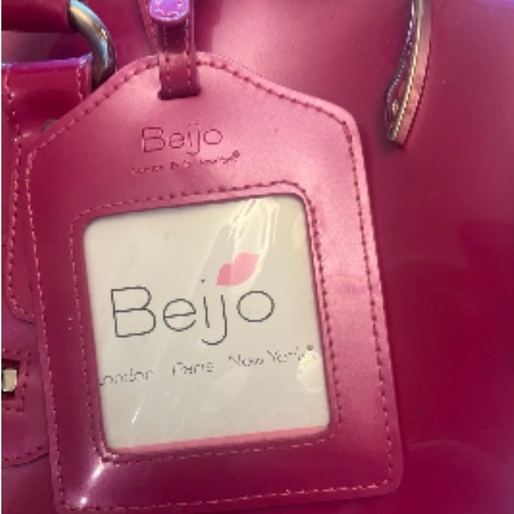 Beijo Shiny Pink Tote Bag #45 - Picture 4 of 16